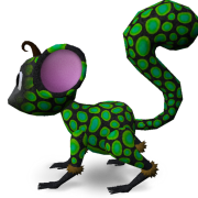 Mossm girly treefrog