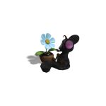 Mossm Anniversary Flower Blue